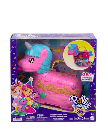 Polly Pocket Unicorn Partyland Compact Playset