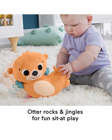 Fisher-Price 2-in-1 Rockin' Tummy Time Otter