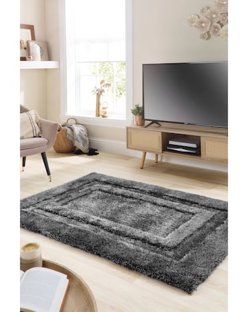 Frame Shaggy Cosy Rug