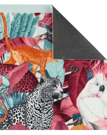 Lux Tropical Palms Washable Nylon Runner