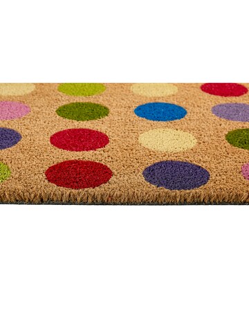 My Mat Spots Coir Doormat