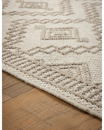 Atlas Diamond Soft Woven Indoor and Outdoor Rug