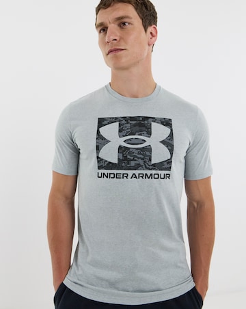 Under Armour Camo Boxed Logo Short Sleeve T-Shirt