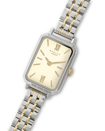 Radley Ladies Two Tone Rectangle Bracelet Watch