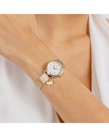 Radley Gold Plated Mesh Strap Watch