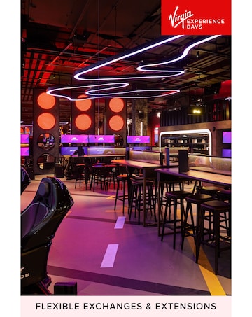 F1 Arcade Simulator Racing Experience with Prosecco & Small Plates E-Voucher