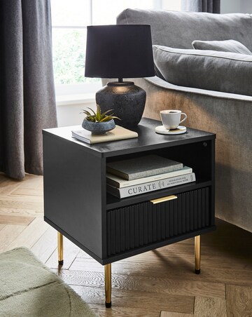 Joanna Hope Fernley Side Table - Black
