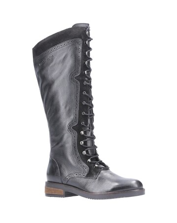 Hush Puppies Rudy Lace Up Long Boot