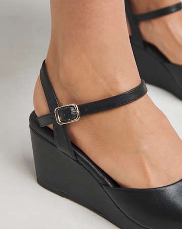 Simply Be Lexia Wedge Sandals - Extra Wide Fit (EEE)