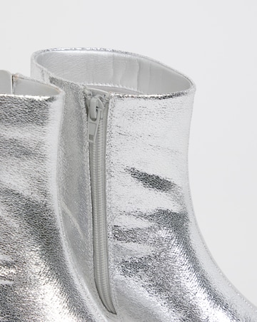 Mambo Kitten Heel Ankle Boots - Wide Fit (E)