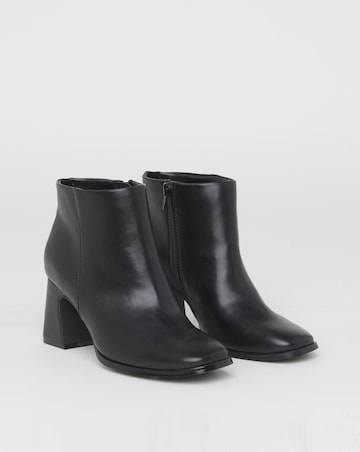 Kiana Zip Detail Shoe Boots - Extra Wide Fit (EEE)