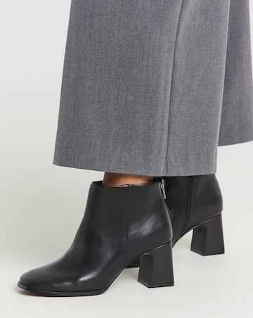 Kiana Zip Detail Shoe Boots - Extra Wide Fit (EEE)