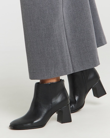 Kiana Zip Detail Shoe Boots - Extra Wide Fit (EEE)