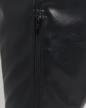 Amina Over The Knee Stretch Boots - Extra Wide Fit (EEE) & Super Curvy Calf