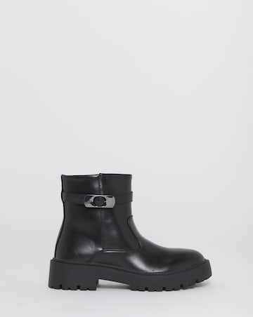 Megara Chunky Ankle Boot - Extra Wide Fit (EEE)