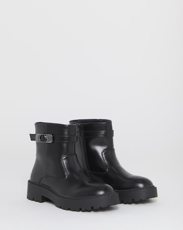 Megara Chunky Ankle Boot - Extra Wide Fit (EEE)
