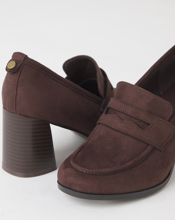 Budapest Vintage Platform Loafer Shoes - Extra Wide Fit (EEE)