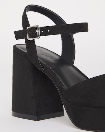 Jive Two Part Platform Heels - Extra Wide Fit (EEE)
