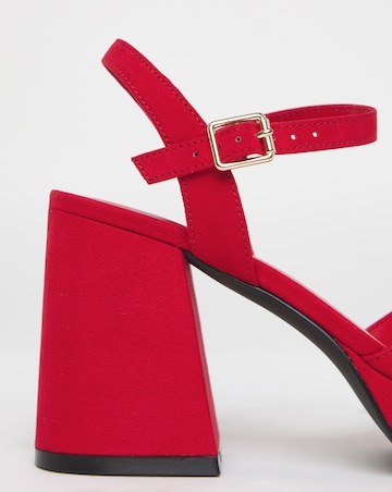 Jive Two Part Platform Heels - Extra Wide Fit (EEE)