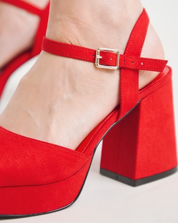 Jive Two Part Platform Heels - Extra Wide Fit (EEE)