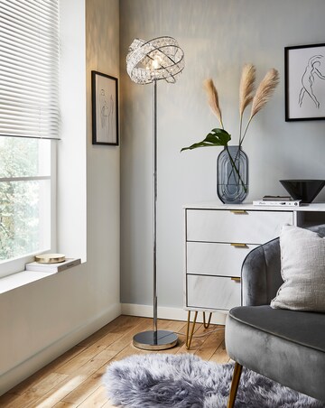 Twist Acrylic Floor Lamp