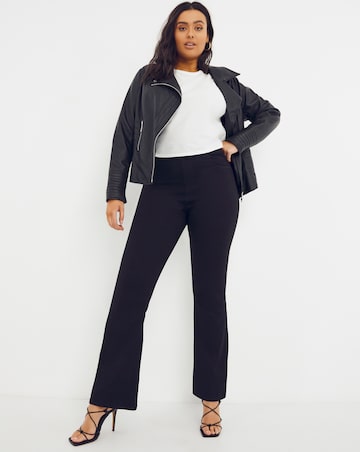 Simply Be Sculpt & Define Black Bootcut Jeggings