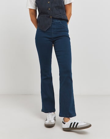 Simply Be Sculpt & Define Indigo Bootcut Jeggings