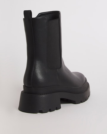 Cady Chunky Chelsea Ankle Boots - Wide Fit (E)