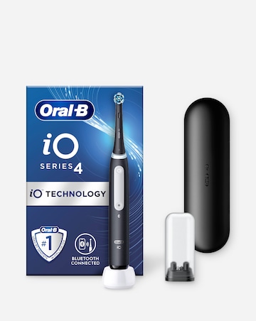 Oral-B iO4 Black with Travel Case