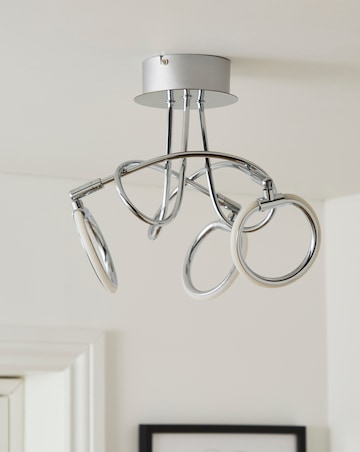 3 Arm LED Ceiling Fitting