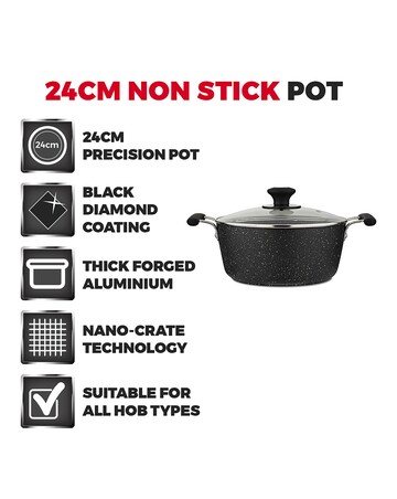 Tower Precision 24cm Stock Pot