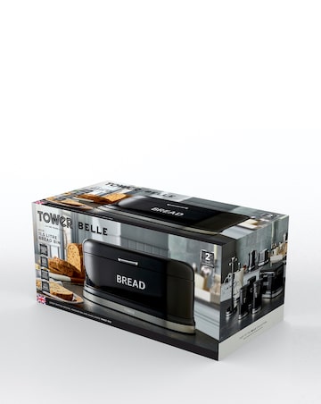 Tower Belle Bread Bin Black