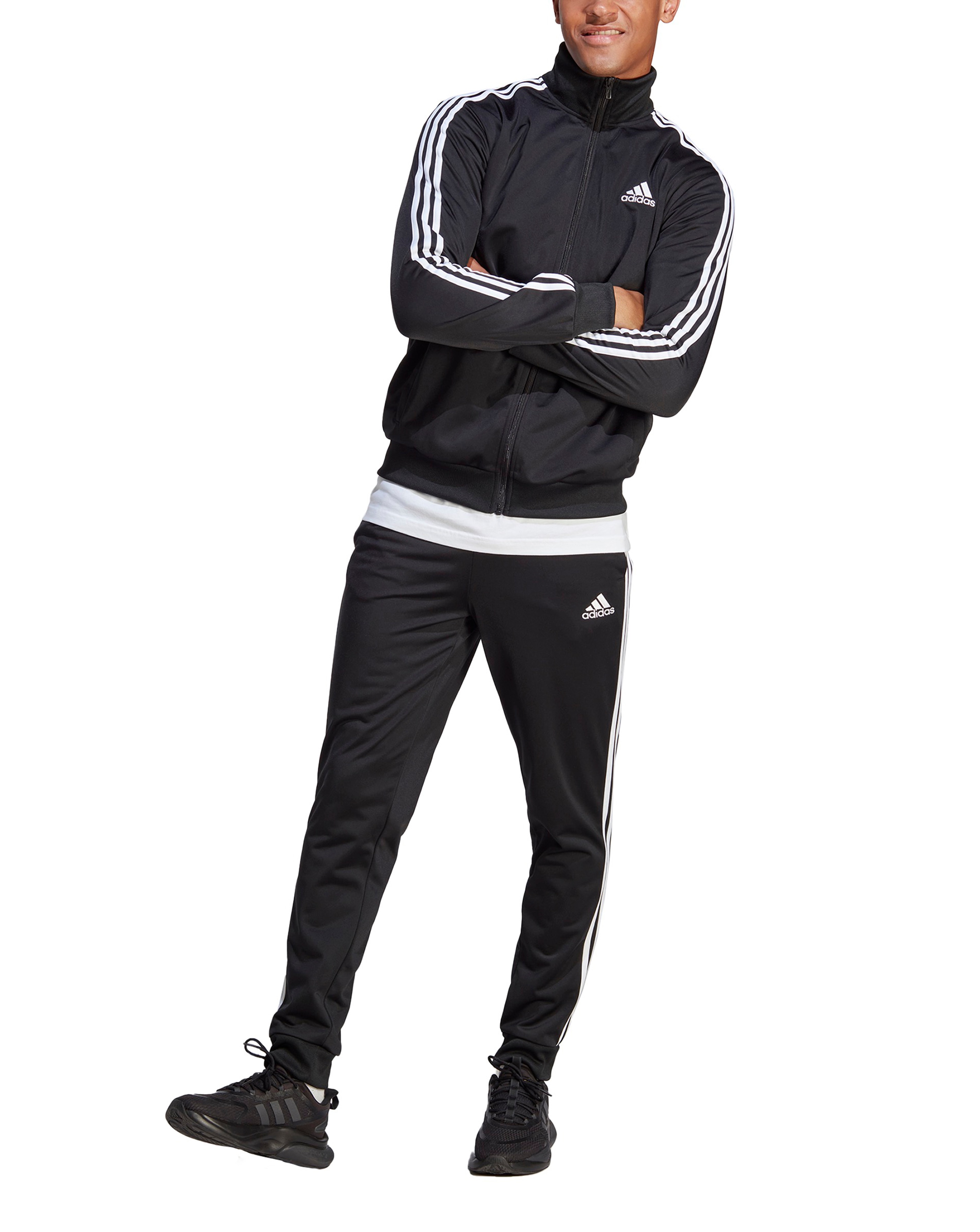 adidas 3 Stripes Tricot Tracksuit | Premier Man