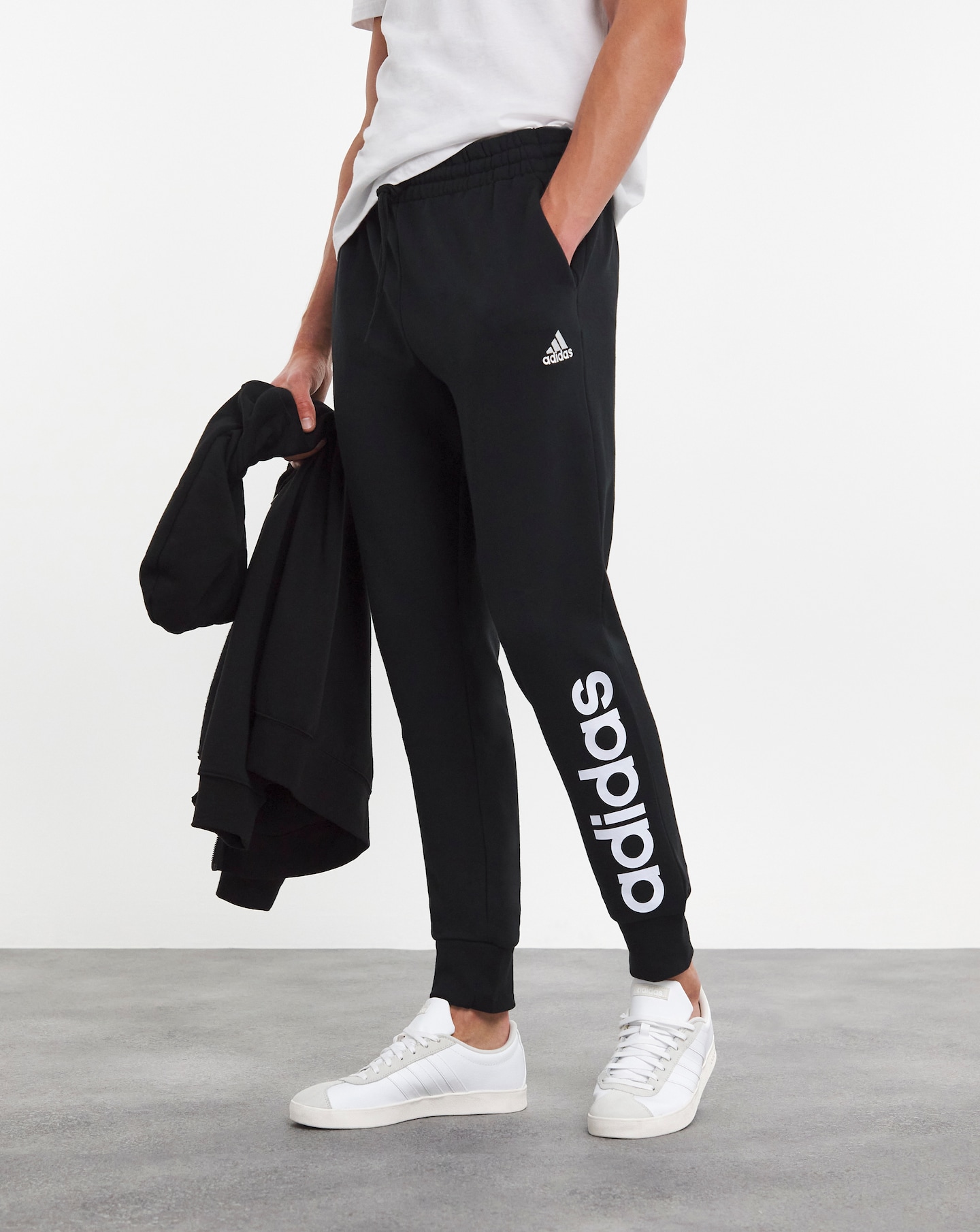 Adidas linear joggers deals